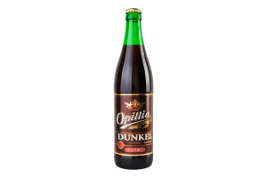 Пиво 0.5л 4.8% темное пастеризованное Dunkel Export Opillia бут