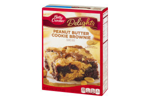 Betty Crocker Delights Supreme Peanut Butter Brownie Mix