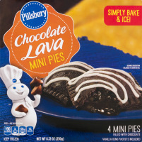 Pillsbury Chocolate Lava Mini Pies - 4 CT