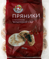 Пряники з начинкою Вишневий сад Кухарочка м/у 250г