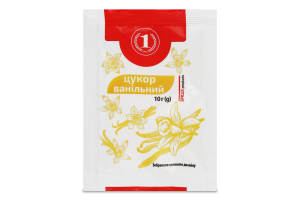 Цукор ванільний ТМ "1" м/у 10г