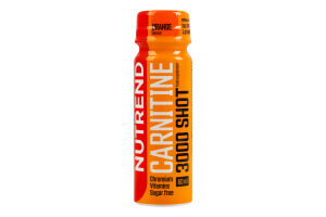 Добавка харчова з підсолоджувачами Апельсин Carnitine 3000 Shot Nutrend 60мл