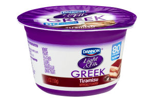 Dannon Light & Fit Greek Nonfat Yogurt Tiramisu