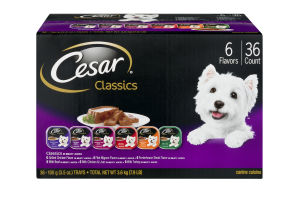 Cesar Classics Canine Cuisine Variety - 36 CT