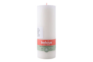 Свічка біла 19х6.8см №103668850302 Bolsius 1шт