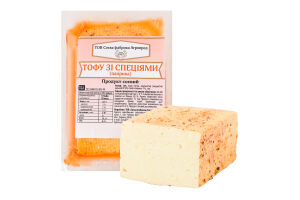 Продукт соевый с паприкой Тофу ТОВ Соєва фабрика Агропрод кг