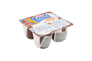 Десерт 11.8% с шоколадом и лесными орехами Monte ст 100г