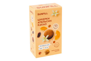 Конфеты Апельсин-какао SunFill к/у 120г