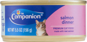 Companion Premium Cat Food Salmon Dinner 5.5 OZ