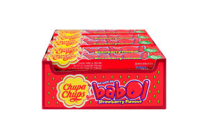 Резинка жевательная Strawberry Big Babol Chupa Chups м/у 27.6г