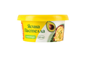 Паста з яйцем «Яєчна пастелла з авокадо»
