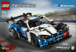 Конструктор для детей от 11лет №42226 BMW M4 GT3 EVO Motorsport Technic Lego 747эл