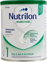 Суміш суха для дітей 0-6міс початкова Кисломолочний 1 Nutrilon з/б 400г