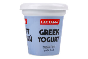 Йогурт Lactama 3% 280 г стак. Грецький