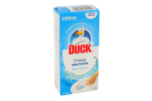 Засіб мийний по догляду за унітазами Морський Стікер чистоти Duck 3х10г