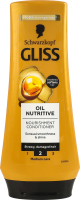 Бальзам для сухих и поврежденных волос с Омега 9 + масло Марули Oil Nutritive Gliss 200мл