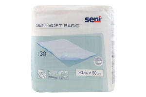 Пеленки гигиенические 90х60см Soft Basic Seni 30шт