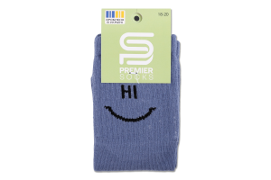 Шкарпетки дитячі Premier socks Hi-Bye джинс р18-20