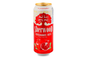 Пиво специальное 0.5л 4.5% Pomegranate Sherwood ж/б