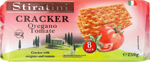 Крекери з орегано та помідорами Stiratini м/у 250г
