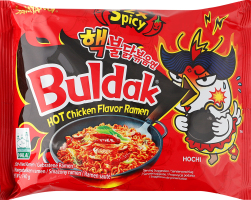 Рамен Samyang Buldak з куркою надзвичайно гострий