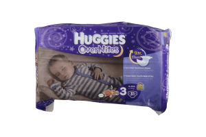 Huggies OverNites Diapers Disney 3 - 16-28 LB