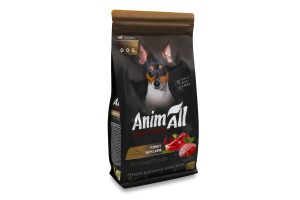 Корм д/дорослих собак малих порід з свіжою індичкою та ягням сухий 700г AnimAll