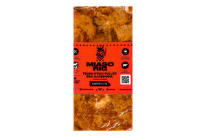 М'ясо рване яловичина Pulled BBQ Miasorig к/з в/у 0.1кг