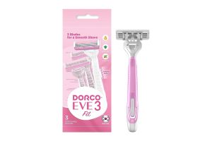 Станок Dorco Eve Жіночий Одноразов 3 лез 3шт