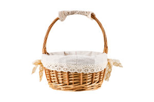 Кошик з лози L008 GRNW 26*21*10*25 см