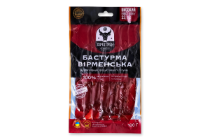 Бастурма Армянская Хачатрян в/у 0.1кг