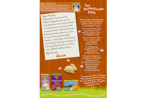 Annie's Homegrown Gluten Free Bunny Cookies SnickerDoodle Cinnamon Sugar