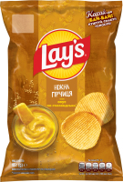 Чипсы картофельные со вкусом соуса по-голландски Нежная горчица Lay's м/у 95г