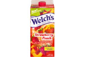 Welch's Strawberry Peach Fruit Juice Cocktail