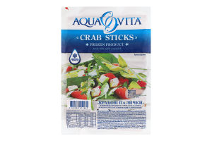 Палочки крабовые замороженные Aqua Vita в/у 400г