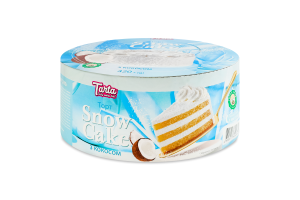 Торт бисквитный с кокосом Snow Cake Tarta к/у 420г