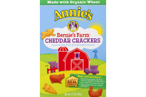 Annie's Homegrown Bernie's Farm Cheddar Crackers