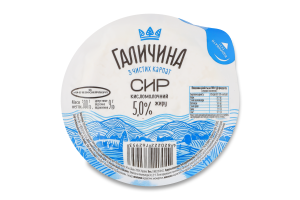 Творог 5% Галичина в/у 300г