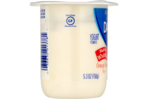 Dannon Whole Milk Yogurt Orange Cream