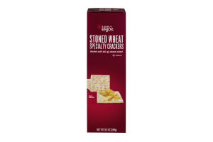 Simply Enjoy Specialty Crackers Stoned Wheat