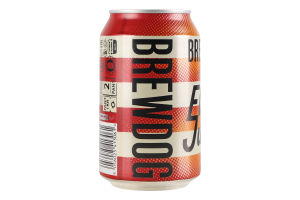Пиво 330мл 6.5% янтарное фильтрованое пастеризованное Elvis Juice Brewdog ж/б