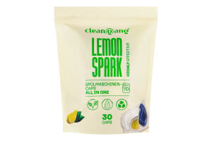 Капсули для ПММ Cleangang Lemon Spark All-in-One