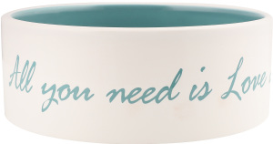 Миска д/собак Pet's Home 800мл бірюзова кераміка 16см Trixie