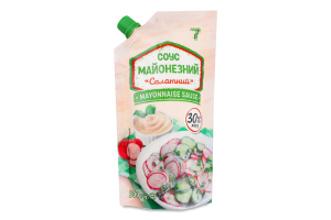 Майонезний соус 7 30% 300 г д/пак. Салатний