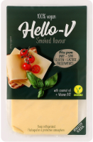 Сир веганський Smoked 24% слайси 140г газ/уп Hello-V