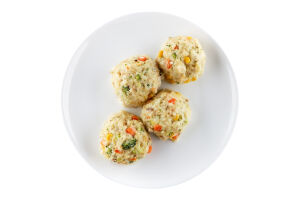 Кульки рибні парові з овочами ваг