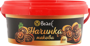Начинка макова 500г Велес