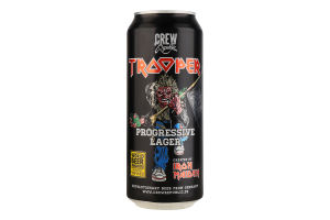 Пиво Crew Republic Iron Maiden Trooper світле з/б