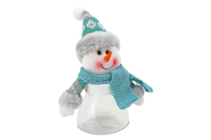 Банка д/цукерок новорічний дизайн 23см в асортименті