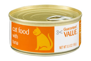 Guaranteed Value Cat Food with Tuna